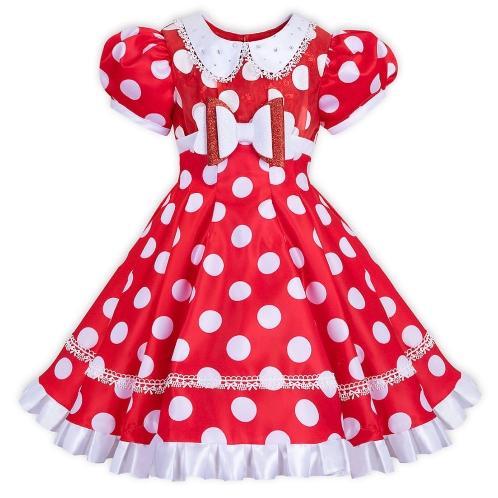 DISNEY  DRESS 
AUTHENTIC DISNEY RED MINNIE DRESS